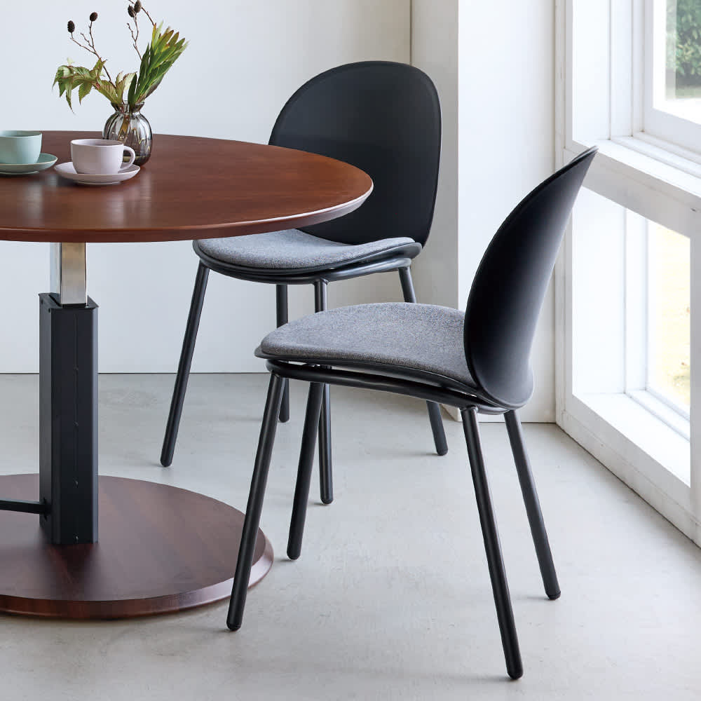 カフェスタイル ダイニングチェア 同色2脚組 通販 - ディノス