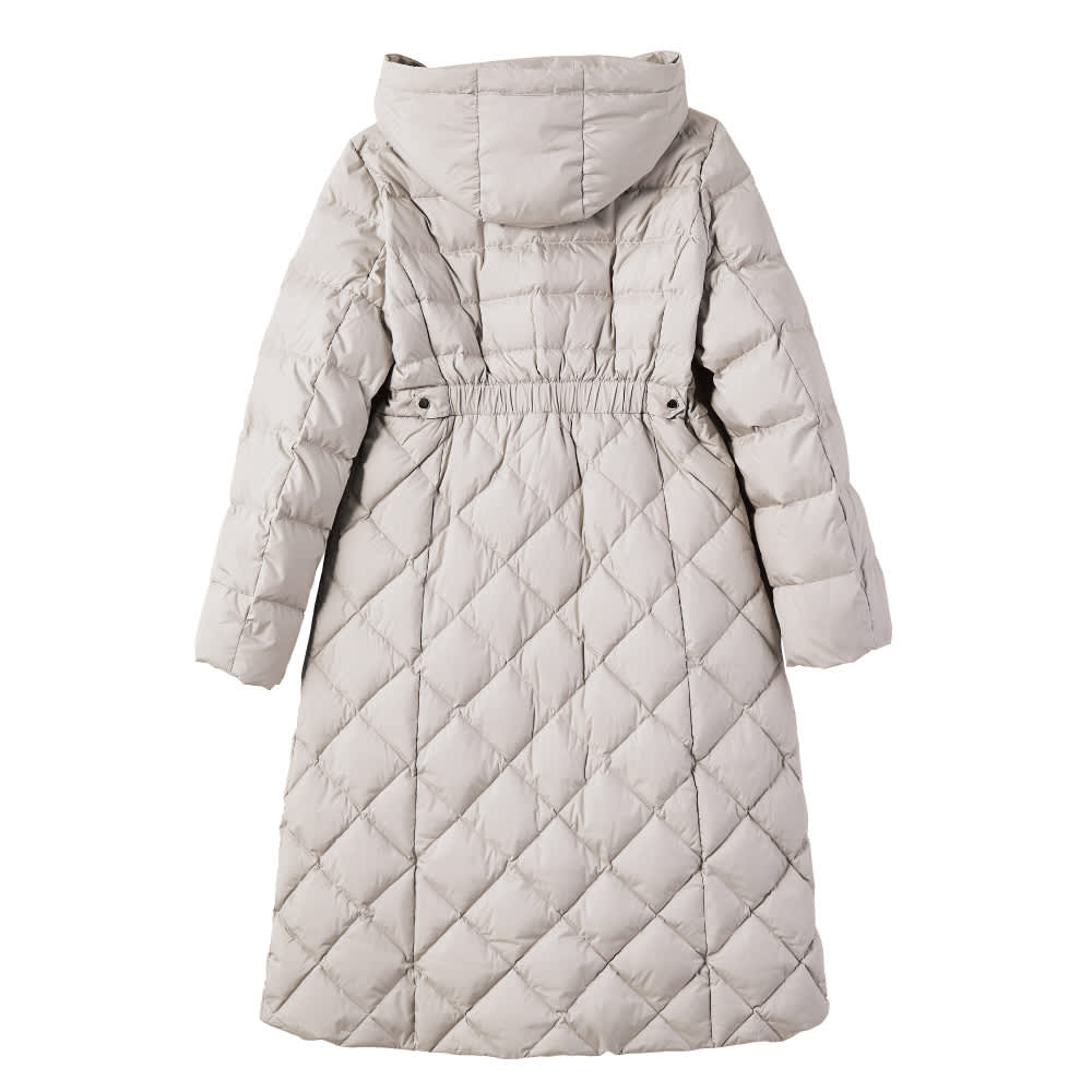 フェイクファー付 キルティング ロングダウンコート 通販 - ディノス