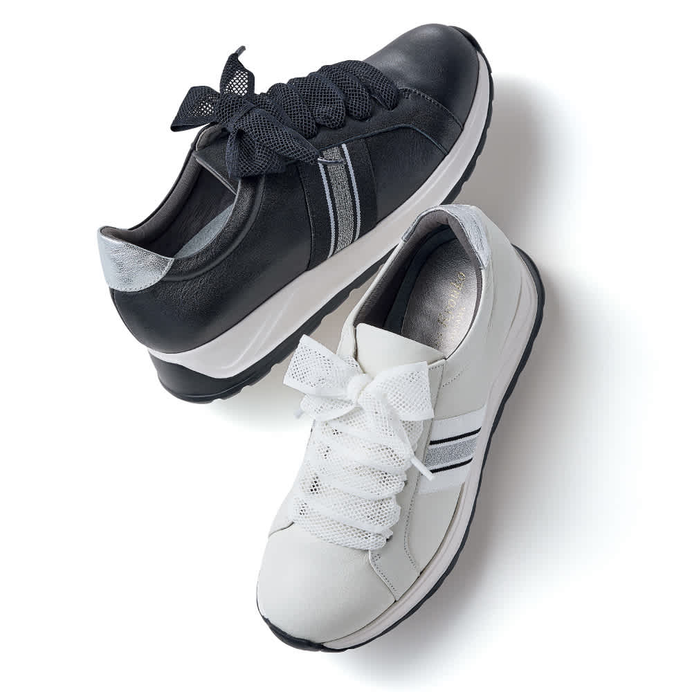 Miss Kyouko/ミスキョウコ 4E メッシュリボンスニーカー 通販 - ディノス