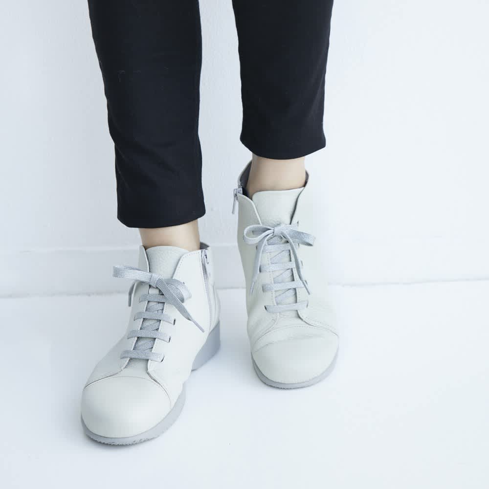 Miss Kyouko/ミスキョウコ 4E ハイカットレザースニーカー 通販 - ディノス