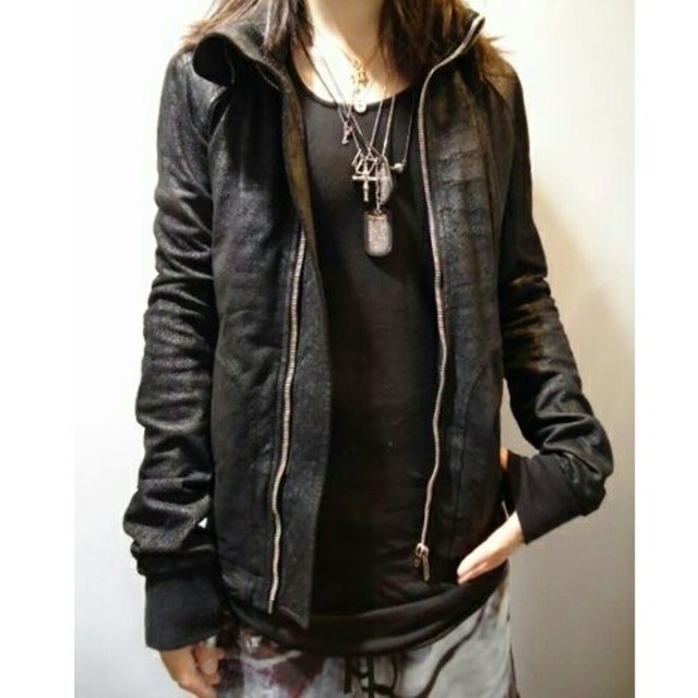 Rick Owens - リックオウエンス インターシャ レザー☆の通販 by D.A's