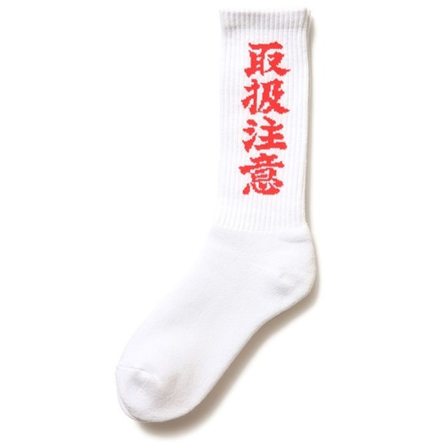 BLACK EYE PATCH LABEL SOCKS ソックス 靴下 取扱注意の通販 by Blue