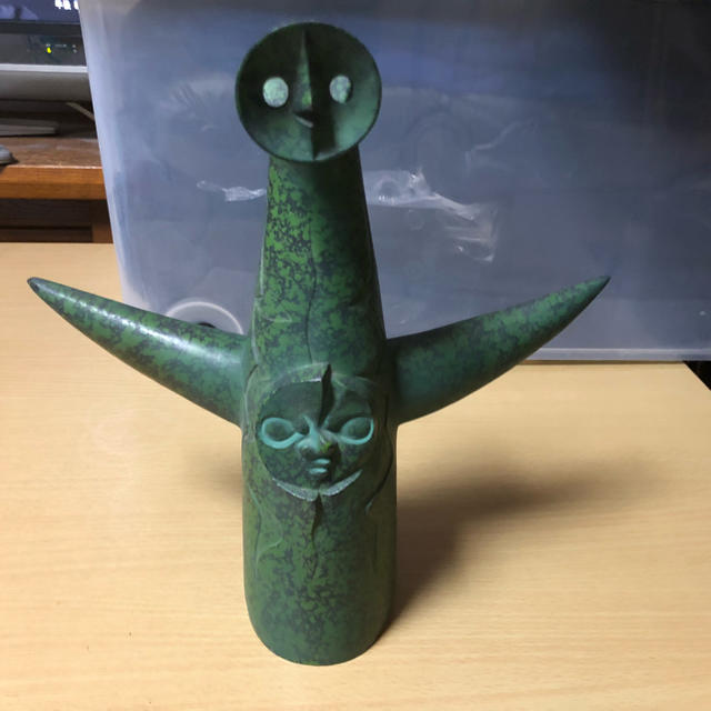 太陽の塔 岡本太郎 ブロンズ像 大阪万博 オブジェの通販 by タカタカ's