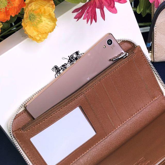 COACH - COACHパックマンゴースト マルチカラー 携帯長財布【直営