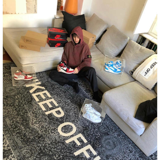 Off-White - IKEA × Off-White keep off ラグマット 200×300の通販 by