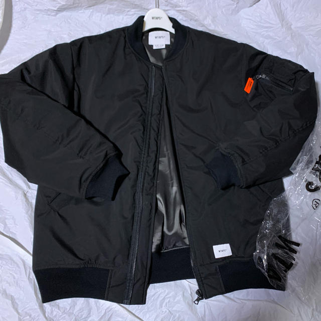 W)taps - WTAPS 19AW W1/JACKET 黒 L MA-1タイプの通販 by スクラップ