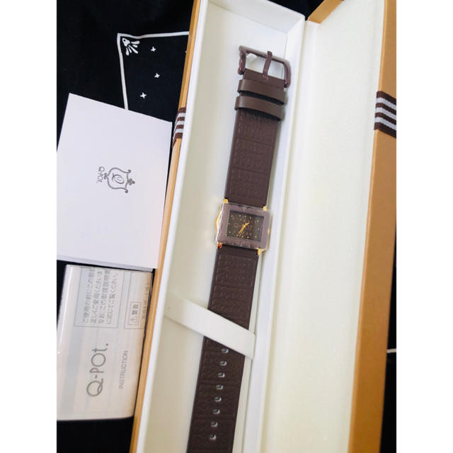 Q-pot. - 新品未使用 Q-pot メルティービスケットウォッチ BOX付