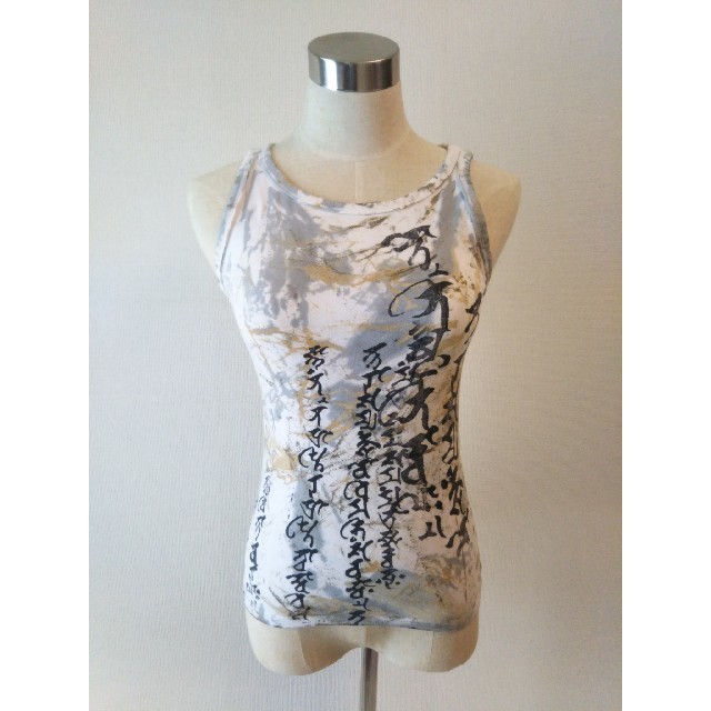 h.naoto - 激レア Gackt 2004年ツアー タンクトップ h.NAOTO 梵字の