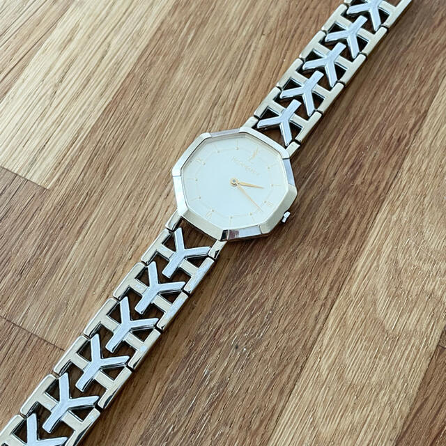 SAINT LAURENT - 非稼働 イヴサンローラン ヴィンテージ 時計 クォーツ