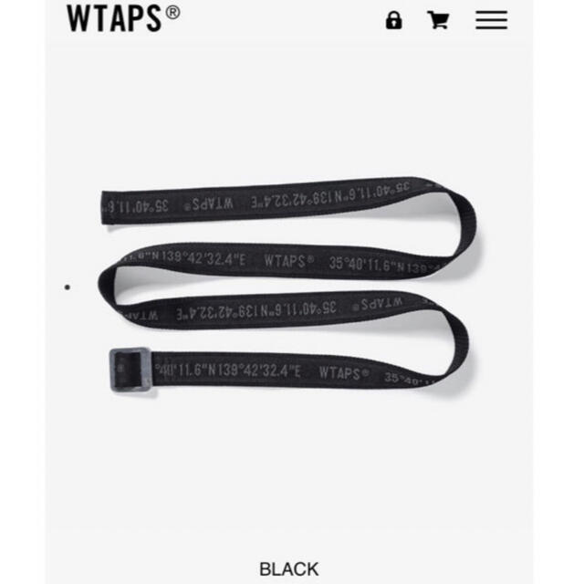 W)taps - 【新品】 WTAPS WEBBING BELT NYPO BLACKの通販 by HT's shop