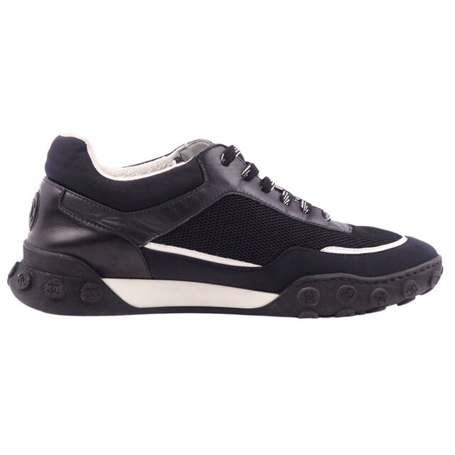 CHANEL - シャネル CHANEL スニーカー G34087 ココマーク ロゴ レース