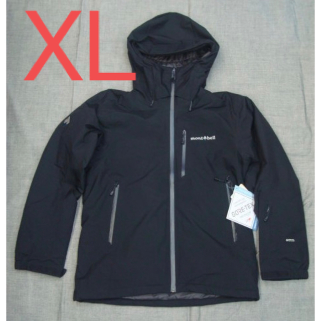 mont bell - mont-bell(モンベル)パウダーグライド パーカ ブラックXL