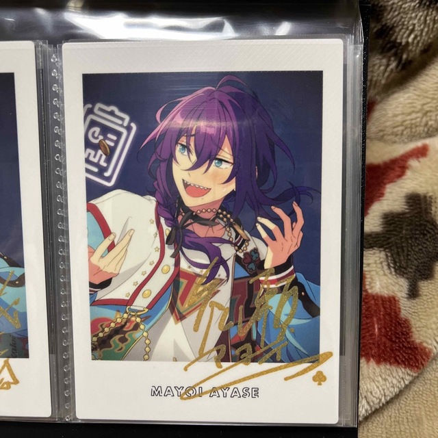 あんスタ ぱしゃこれ ぱしゃっつ カード 箔押し サイン入り 礼瀬マヨイ