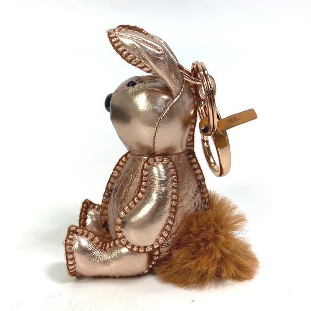 MCM - エムシーエム MCM うさぎ メタリックレザー ファー ヴェセトス