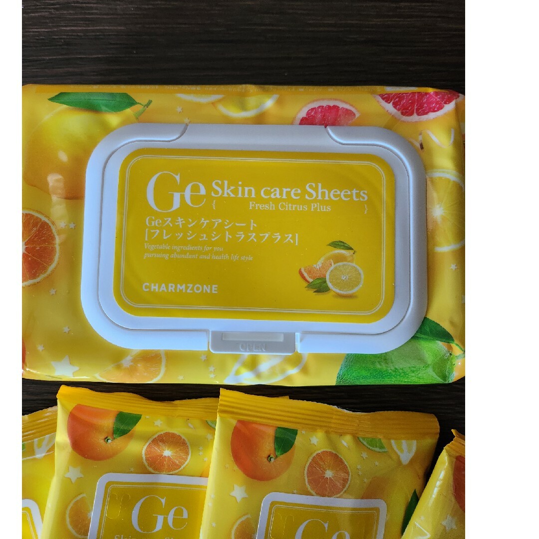 CHARMZONE - Ge スキンケアシート☆フレッシュシトラスプラスの通販 by