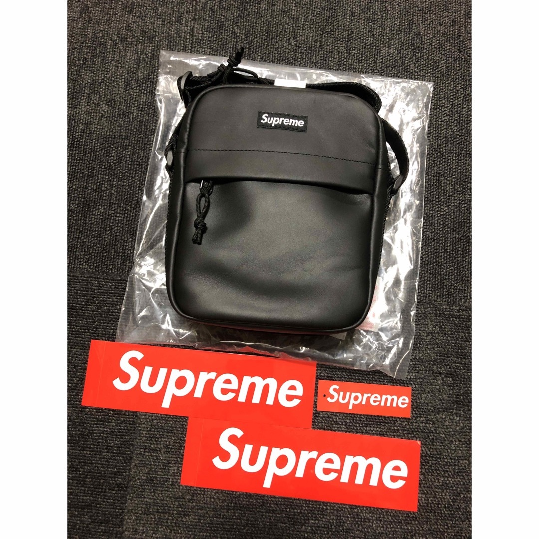 Supreme - 【新品】Supreme Leather Shoulder レザーショルダーバッグ