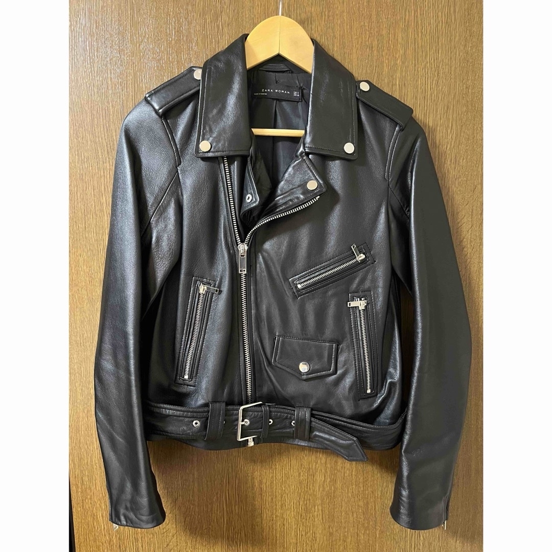 ZARA - 【レア/完売/美品】ZARA ザラ ベーシックレザージャケット