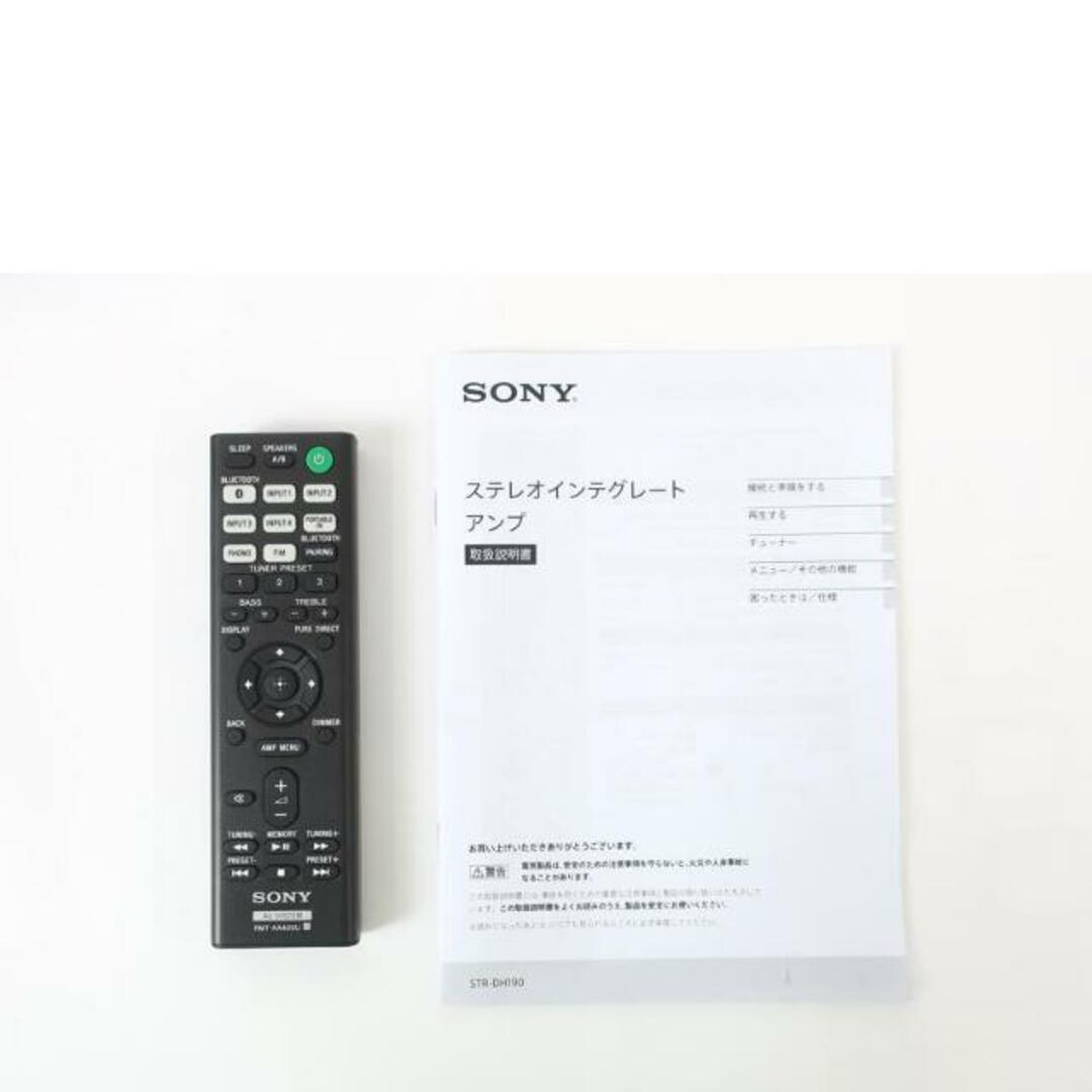 SONY ソニー/ステレオアンプ/STR-DH190/2203366/ピュアオーディオ/B