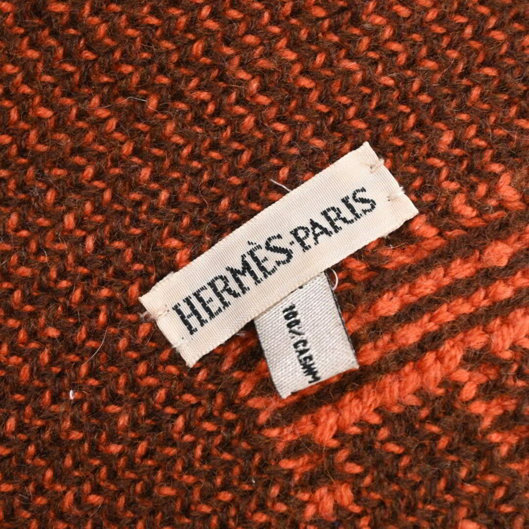 HERMES - HERMES マルジェラ期 Hロゴ カシミヤ マフラーの通販 by