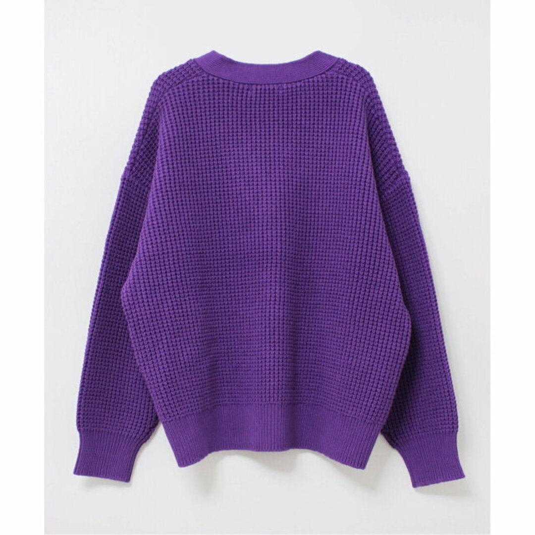 RNA-N - 【パープル】K2634 ワッフルニットVカーディガンの通販 by RNA