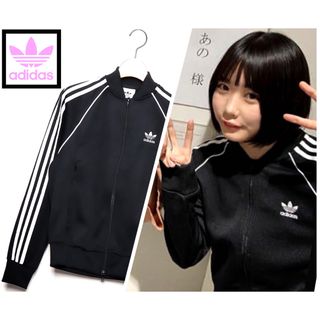 adidas - アディダス オリジナルス あのちゃん 黒 トラックトップ