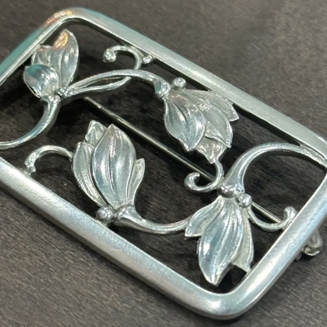 Georg Jensen - GEORGJENSEN925ブローチの通販 by 【マリポサ】神楽坂