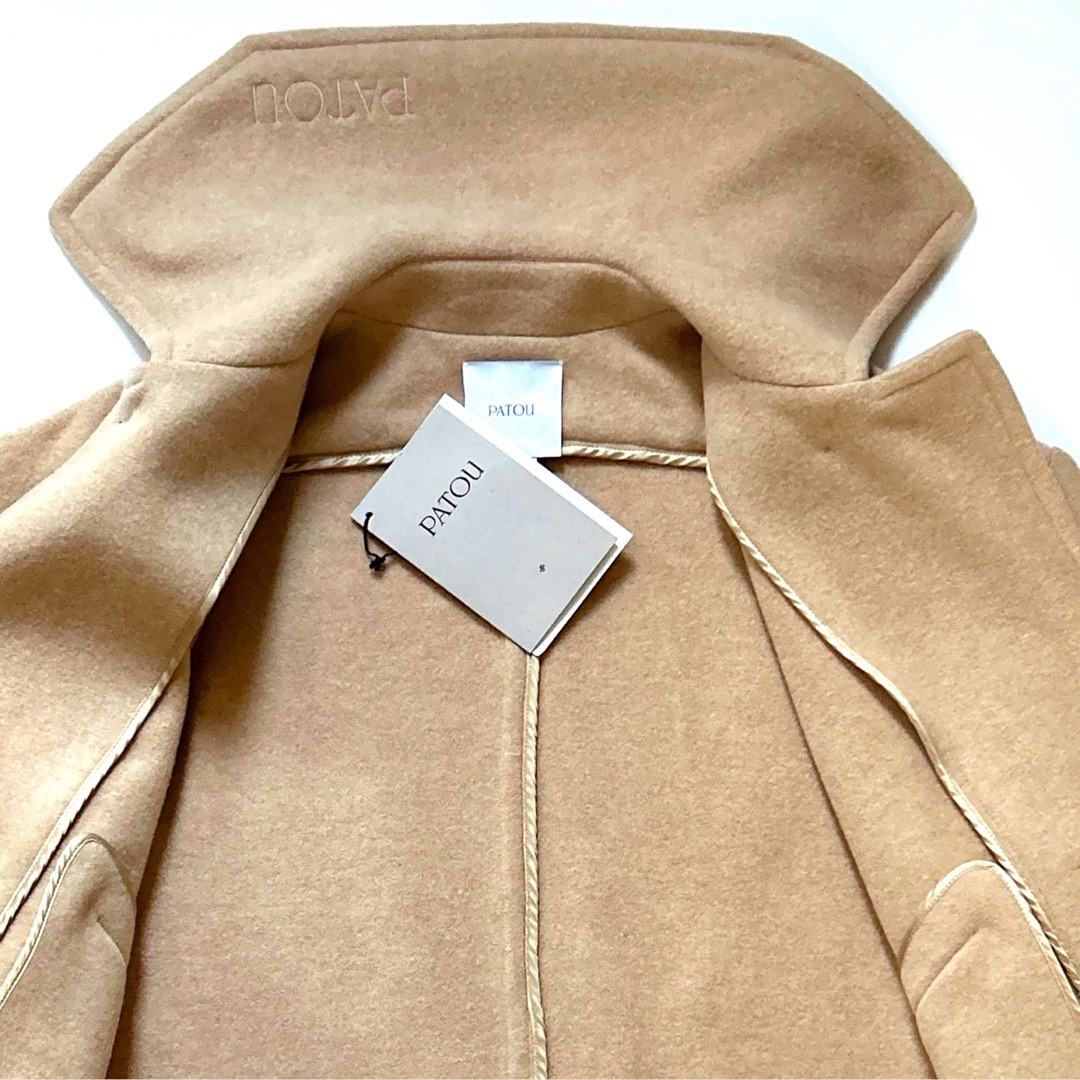 PATOU - 新品 36 PATOU パトゥ オーバーサイズ ウール コート ベージュ