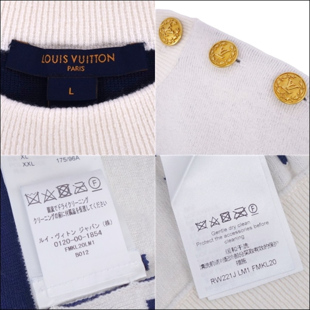 LOUIS VUITTON - 極美品 ルイヴィトン LOUIS VUITTON ニット 22SS