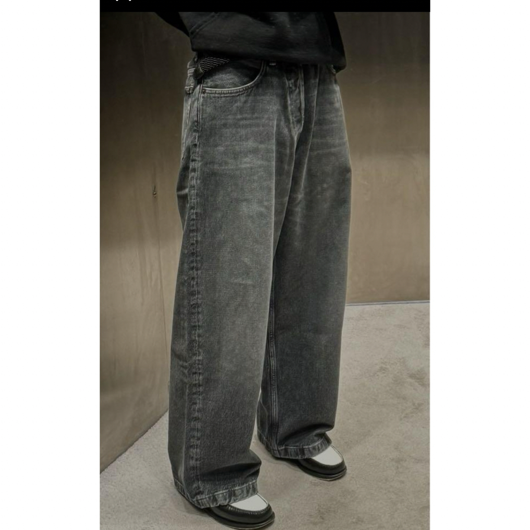 Acne Studios - acne studios 1989 grim black ワイドバギーデニムの