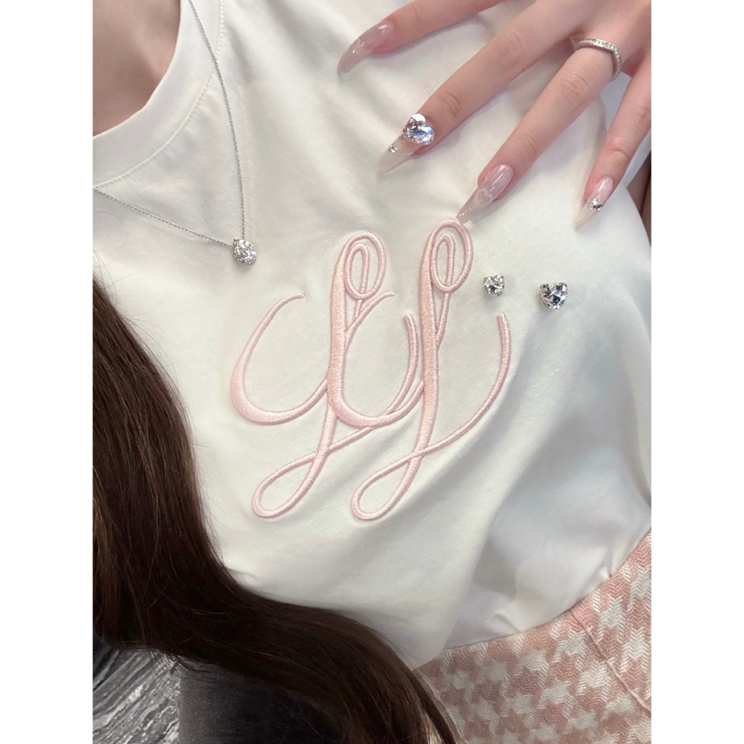 Darich - 新品 ルミニョン Lumignon LL heart bijou T ピンクの通販 by