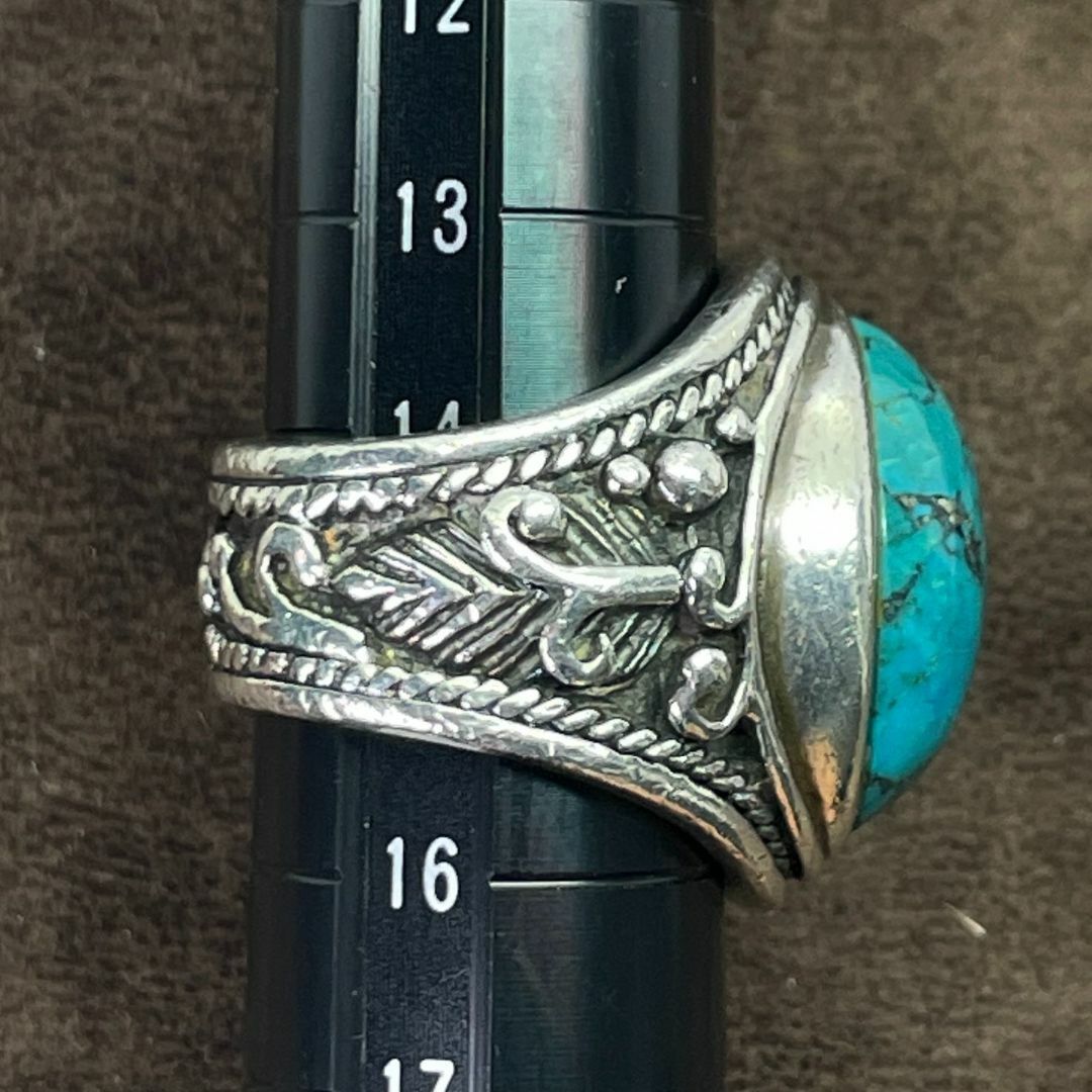 INDIAN JEWELRY - インディアンジュエリー シルバー ターコイズ リング