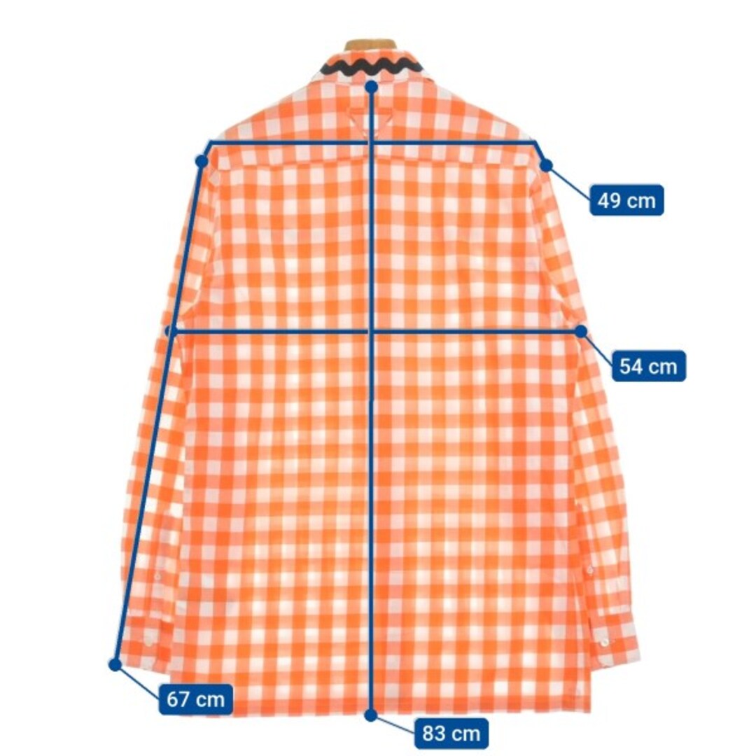 PRADA - PRADA プラダ カジュアルシャツ L オレンジ 【古着】【中古