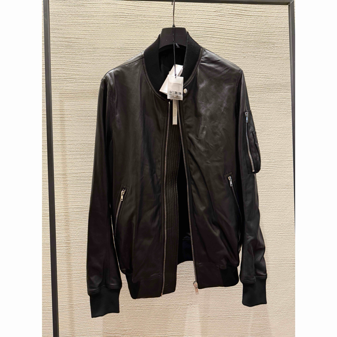 Rick Owens - Rick Owens CLASSIC FLIGHT レザー ボンバー ジャケット