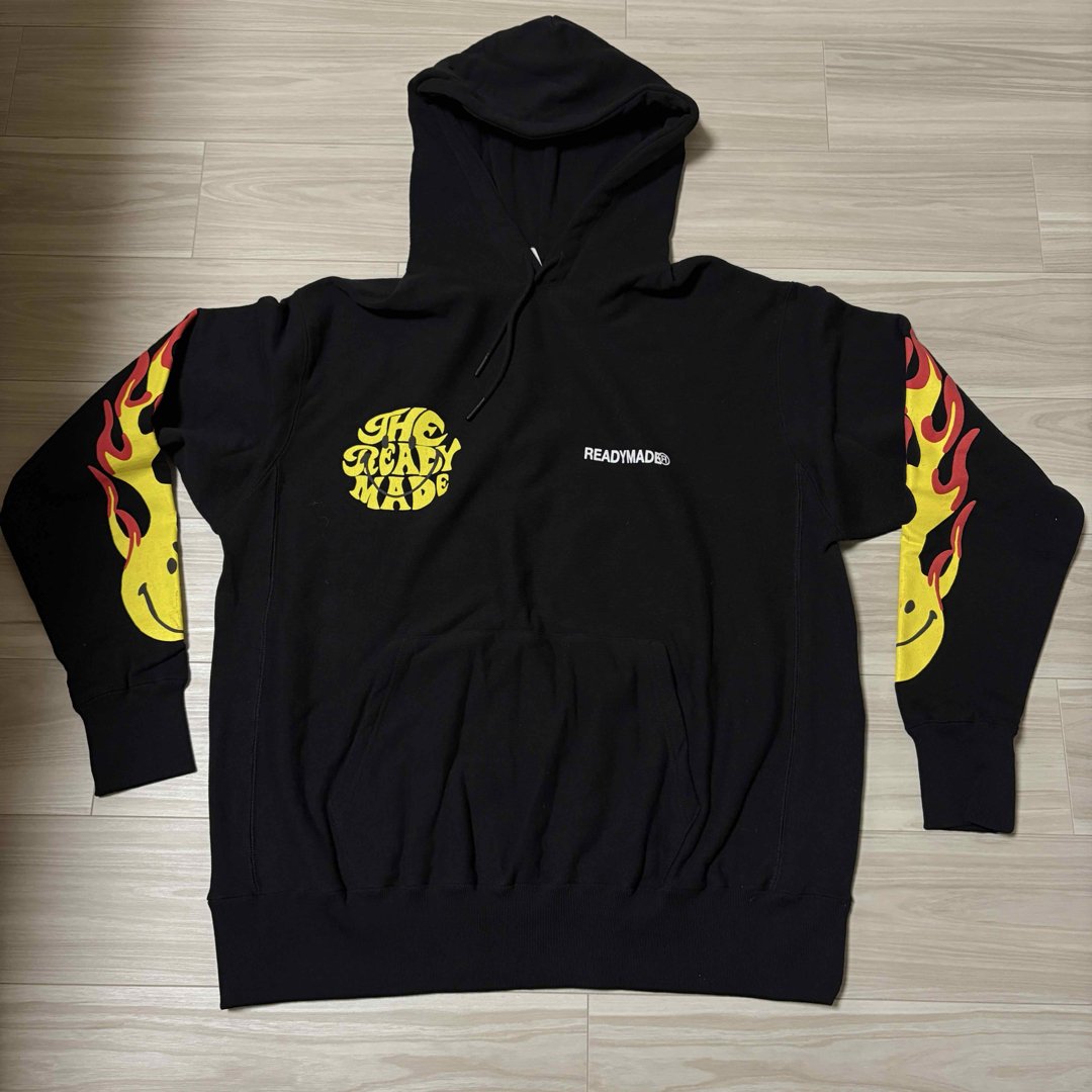 READYMADE - 新品READYMADE パーカーSMILE HOODIE Lサイズレディー