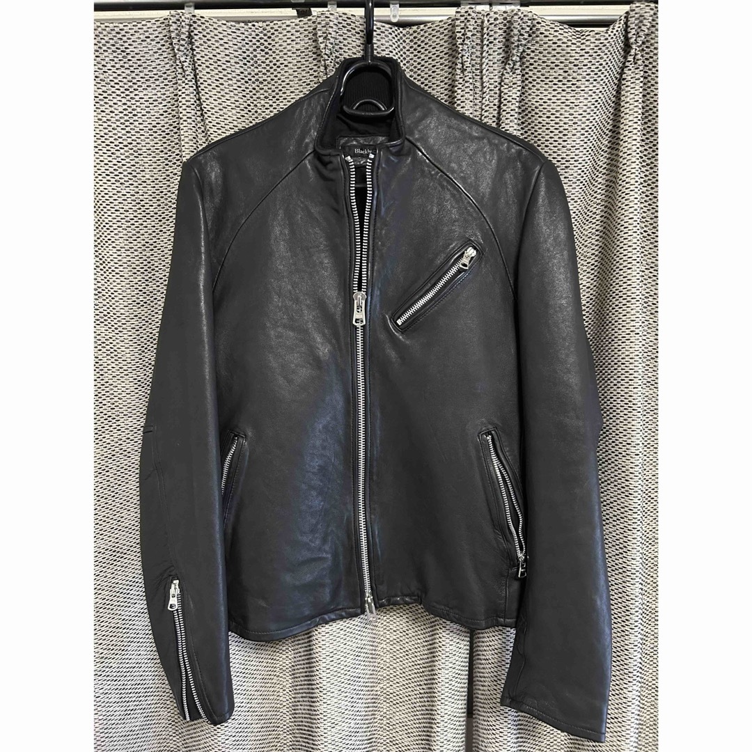 Black by VANQUISH - ヴァンキッシュ vanquish レザージャケット S 黒