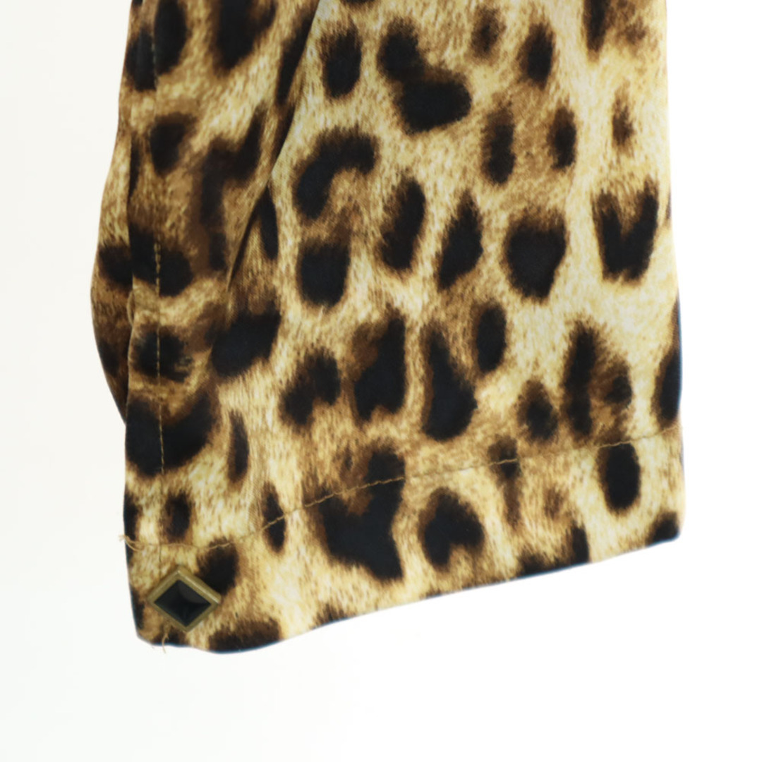 ニードルズ 日本製 レオパード柄 長袖 ウエスタンシャツ 2 ブラウン 他