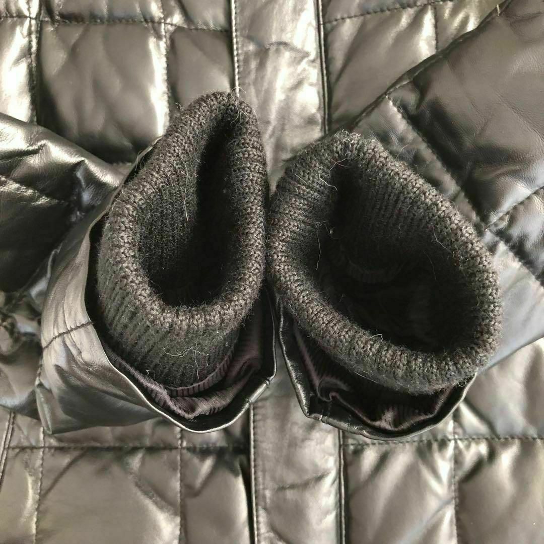 5351 POUR LES HOMMES - 5351プールオム 2WAYレザーダウンジャケット羊