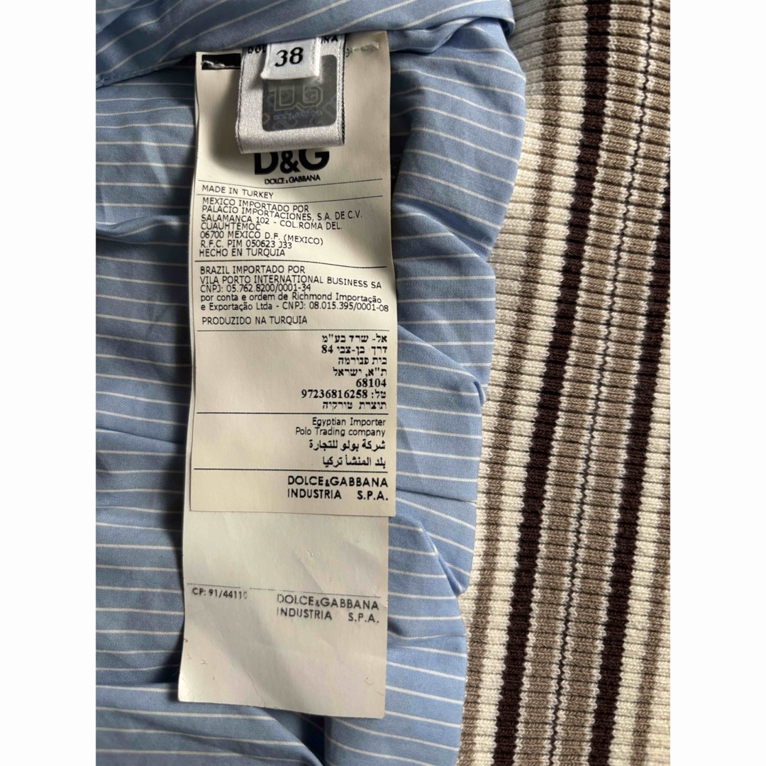 D&G - D&G レザージャケット ベージュの通販 by 3&1mom's shop｜ディー