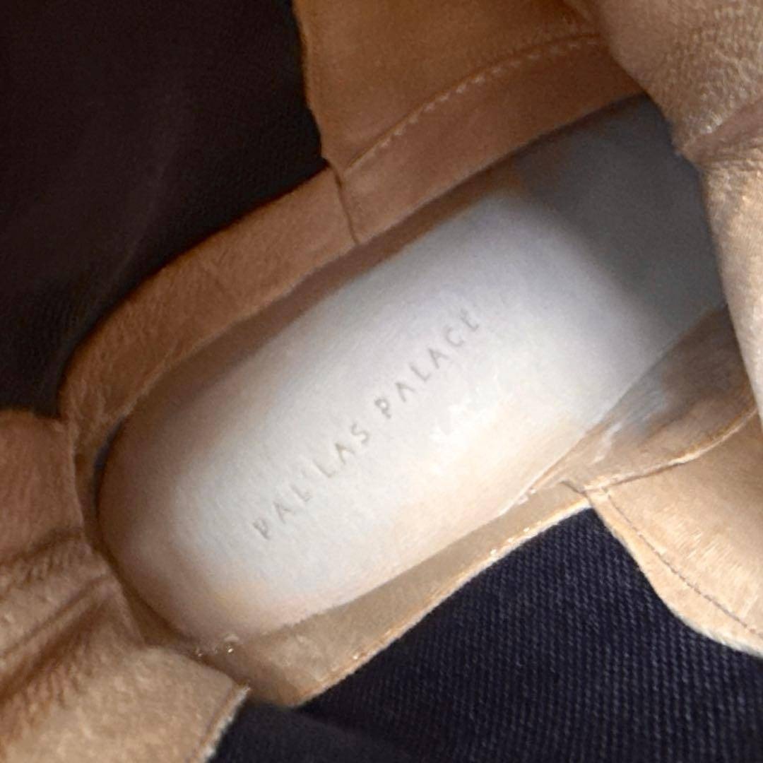 未使用品】パラスパレス レザー サイドゴアミドルブーツ DKソール