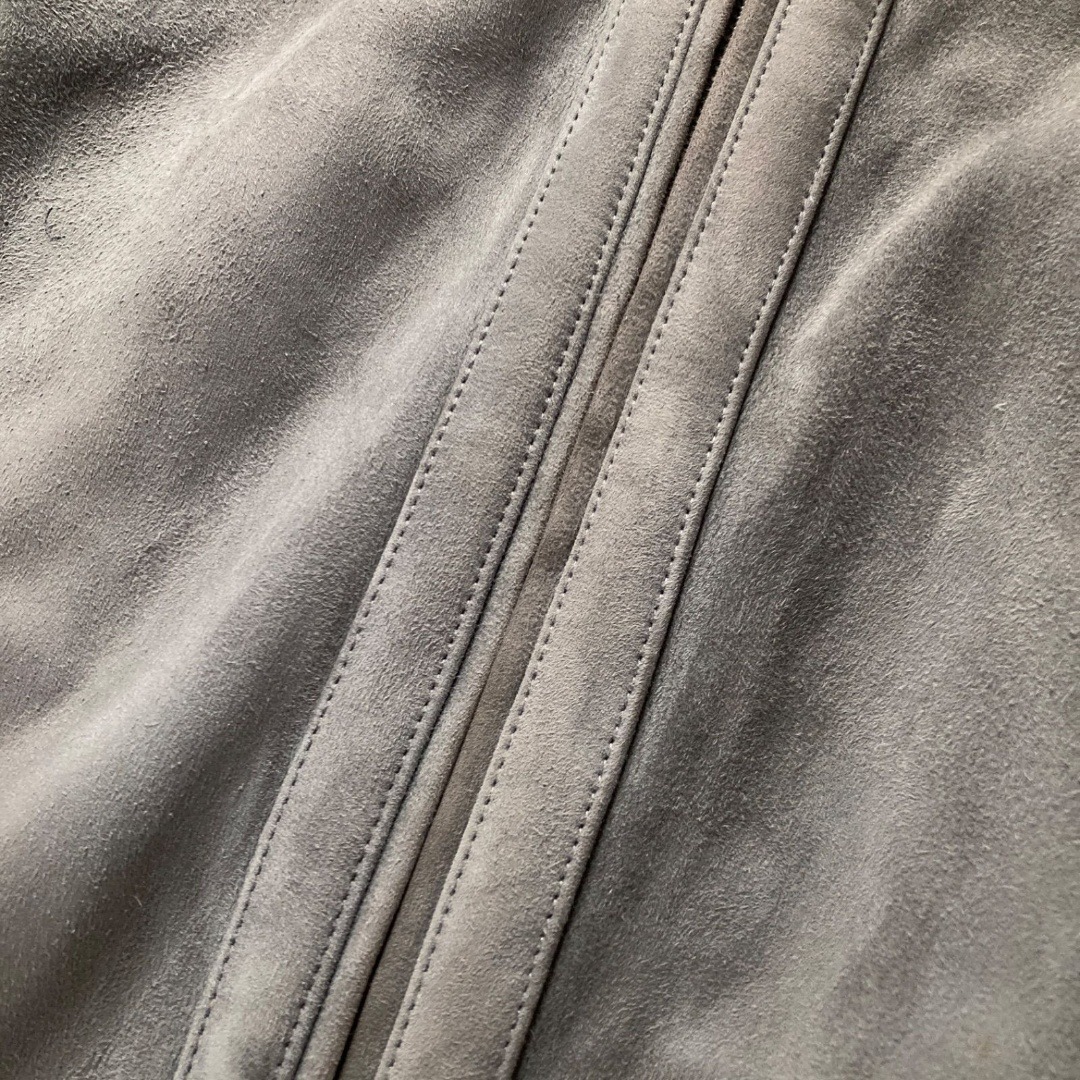 dinos - ダーマコレクション 本革 リアルムートンコート 贅沢 羊革