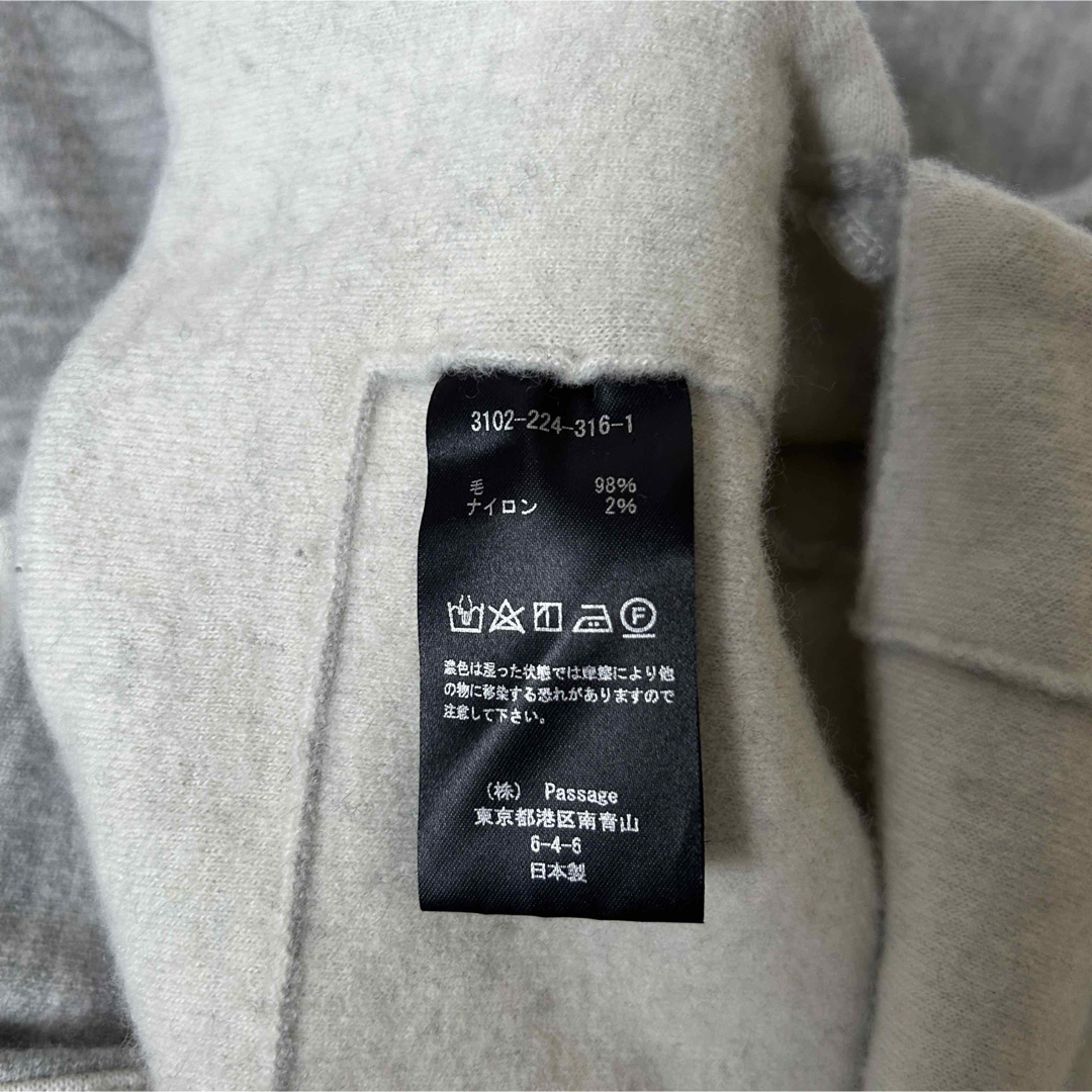 COGTHEBIGSMOKE（コグザビッグスモーク）｜タートルネック ポンチョ