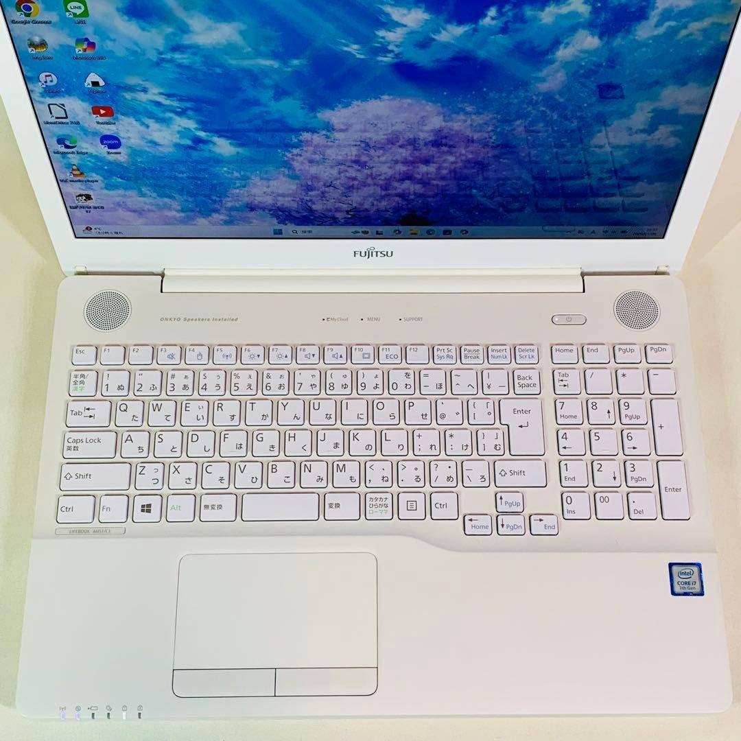 富士通 - Core i7✨SSD1TB✨16GB✨カメラ✨富士通✨オフィス✨ノート