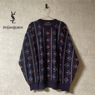 Yves Saint Laurent - イヴサンローラン 80s 90s ウールブレンド
