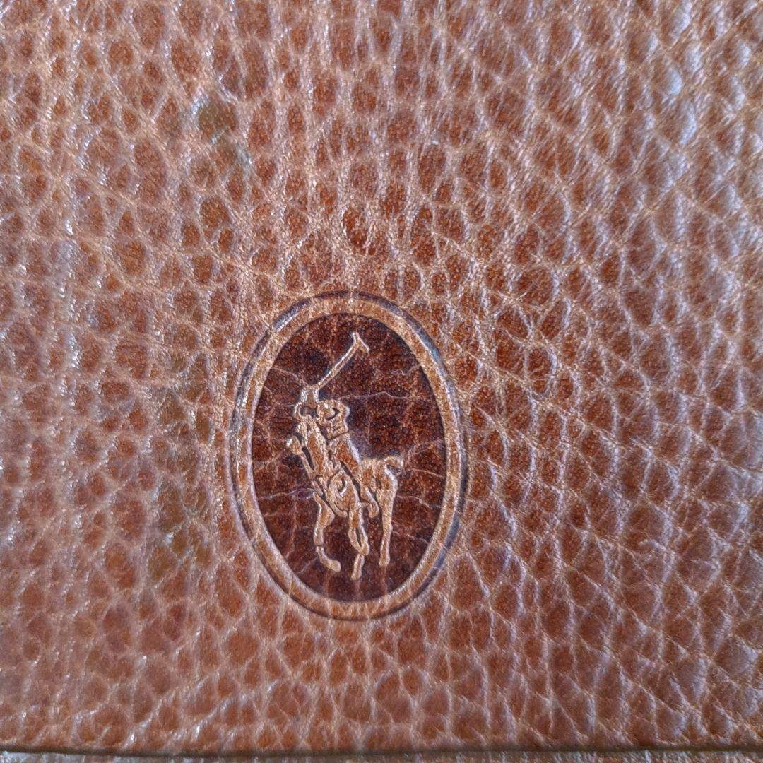 POLO RALPH LAUREN - 美品・超大容量 ポロラルフローレン シボ革2way