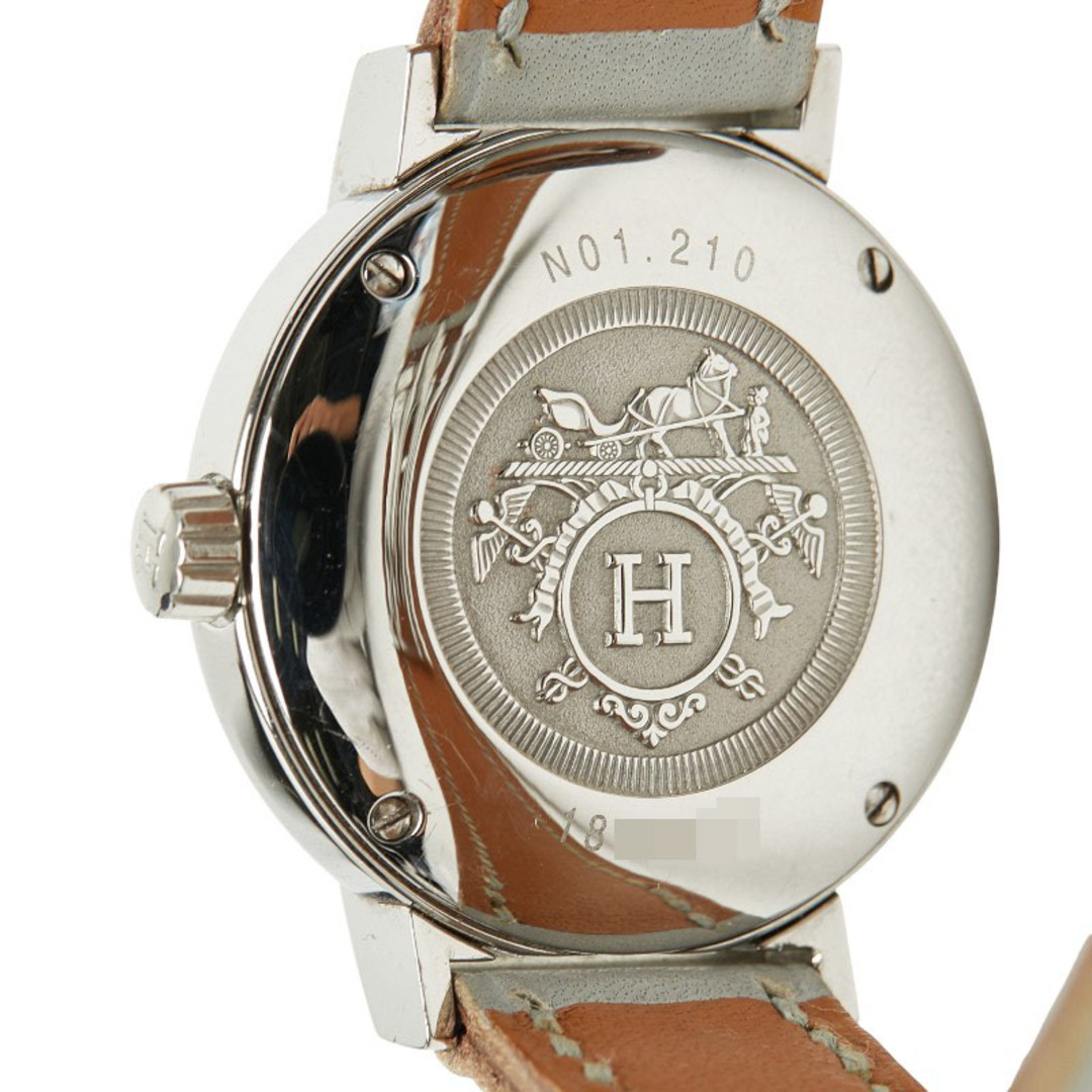 HERMES - エルメス ノマード 腕時計 NO1.210 シルバー文字盤