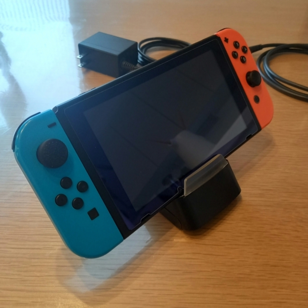 Nintendo Switch - 訳あり Nintendo Switch 本体 青/赤 Joy-Con 付属品