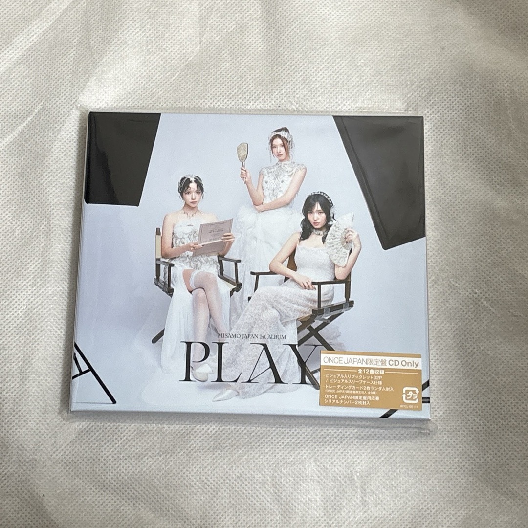 TWICE - MISAMO CD PLAY ONCEJAPAN 限定盤 ワンジャパ ミサモの通販 by
