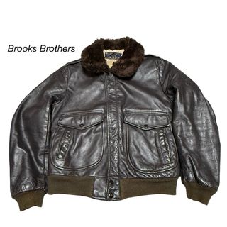 Brooks Brothers - brooks brothers ラムレザー トラッカージャケット