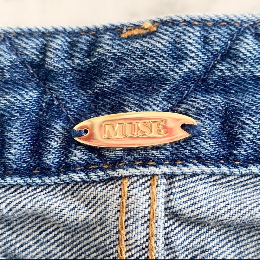 DEUXIEME CLASSE - ミューズドゥーズィエムクラス MONA バギーデニム