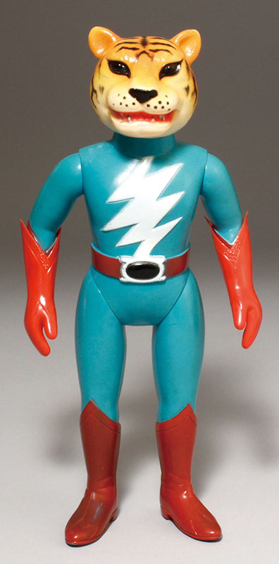 ブルマァク 鉄人タイガーセブン ソフビ ファイトグローブ付